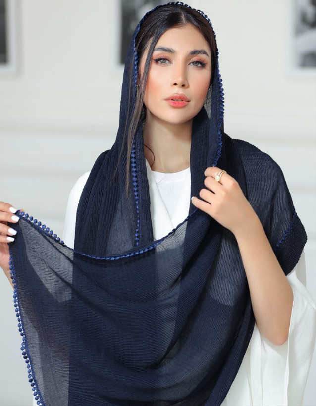 شال زنانه عدسی بهاره