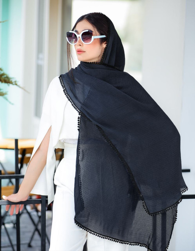 شال زنانه عدسی بهاره