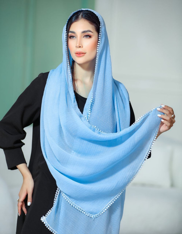 شال زنانه عدسی بهاره