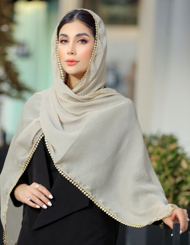 شال زنانه عدسی بهاره