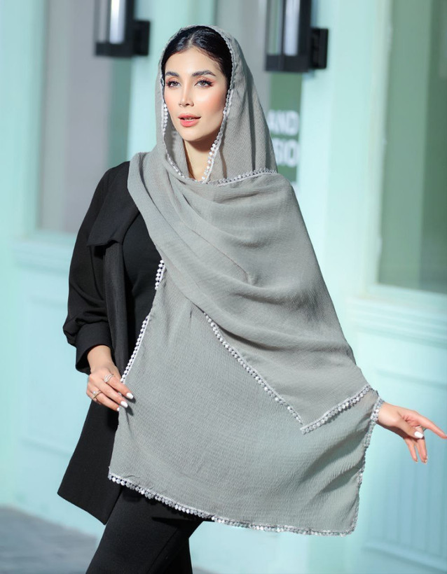 شال زنانه عدسی بهاره