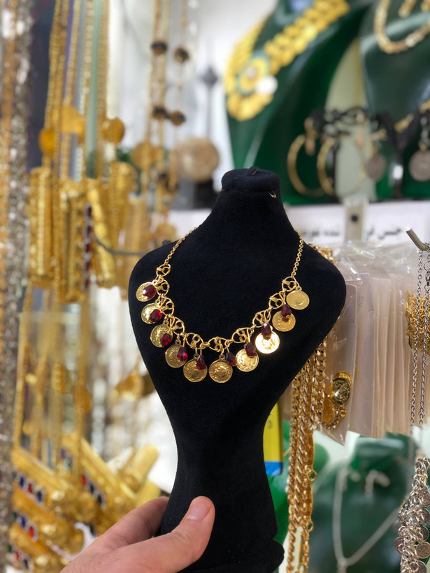 گردنی سکه ای زنانه